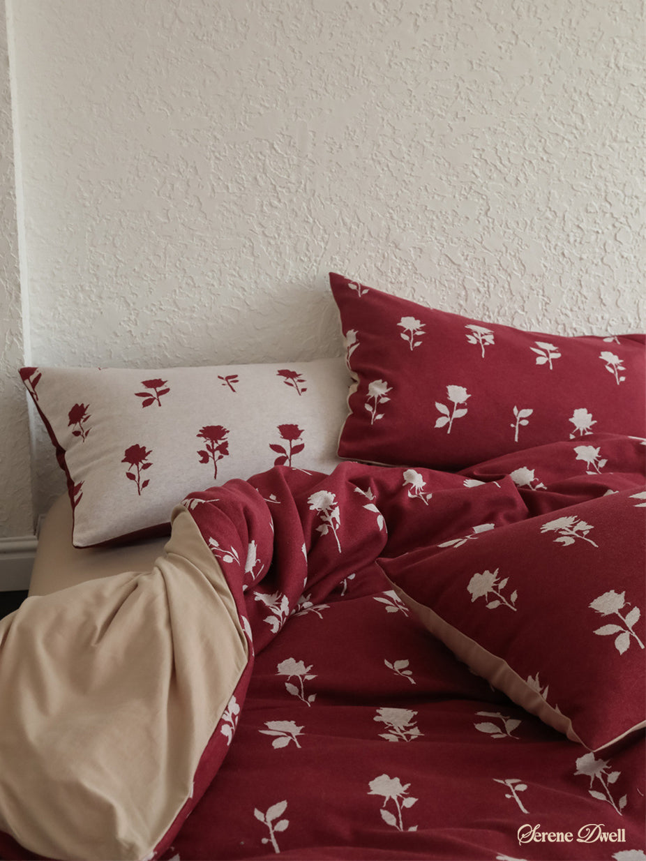 Nadia Floral Jacquard Bedding Set