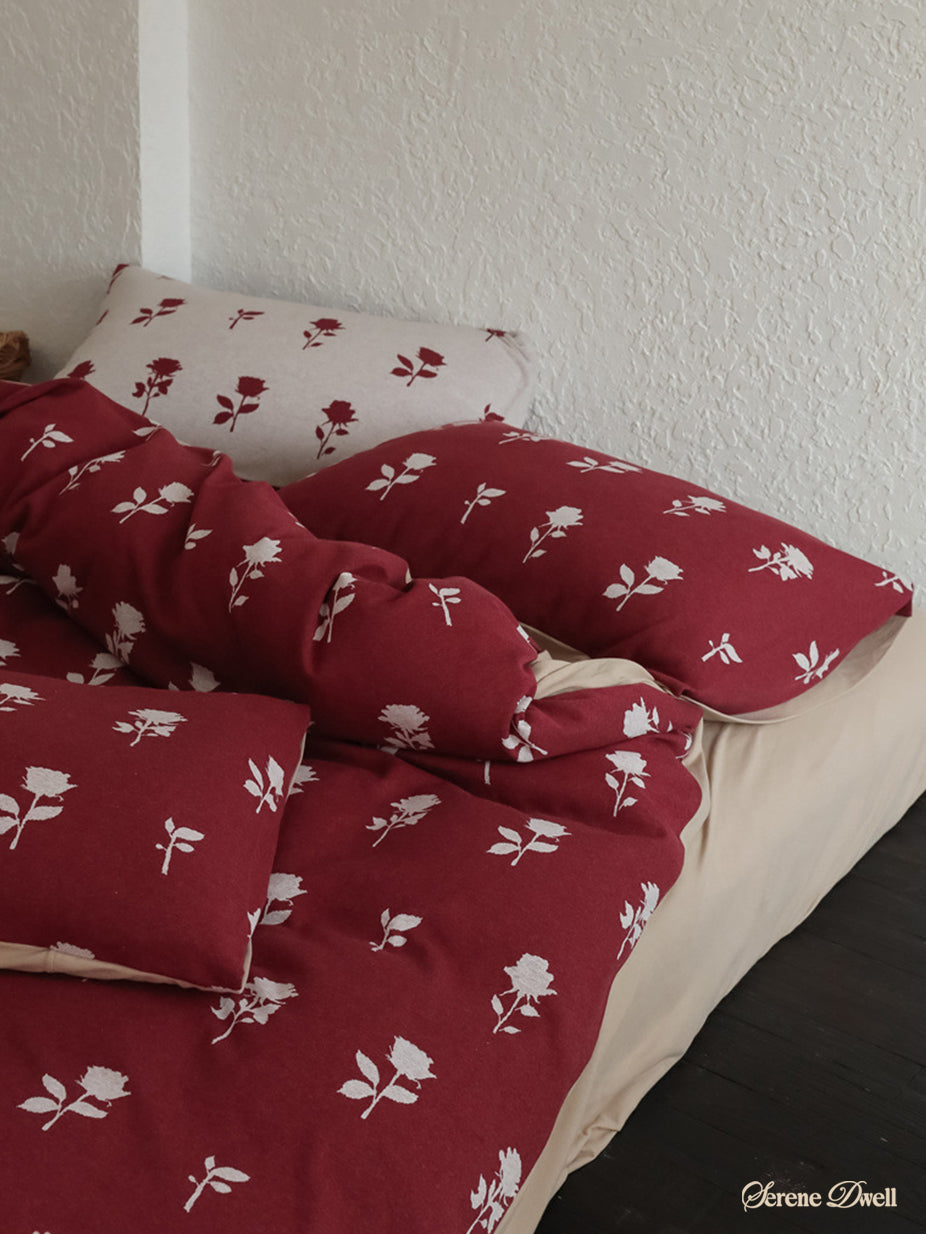 Nadia Floral Jacquard Bedding Set