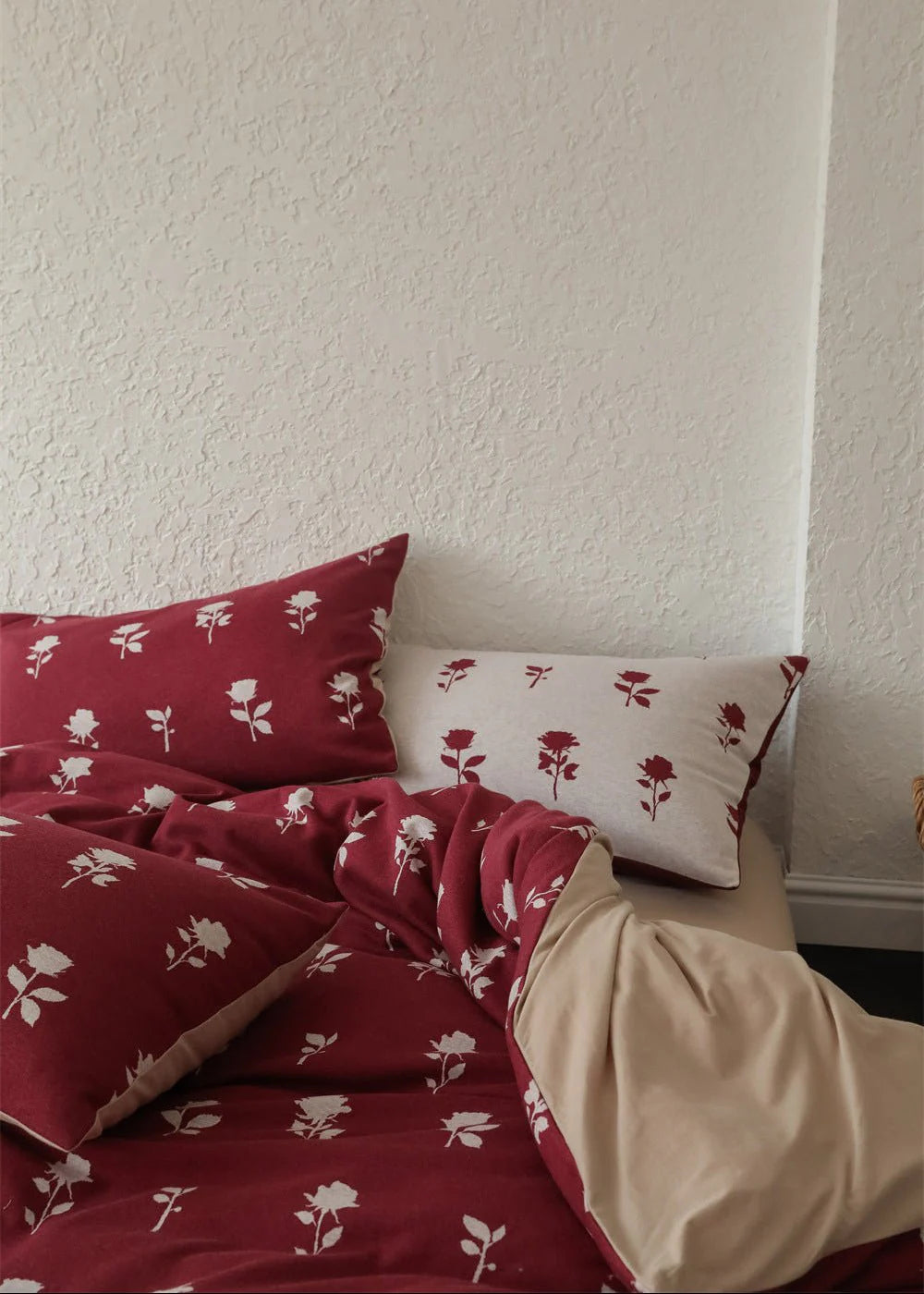 Nadia Floral Jacquard Bedding Set