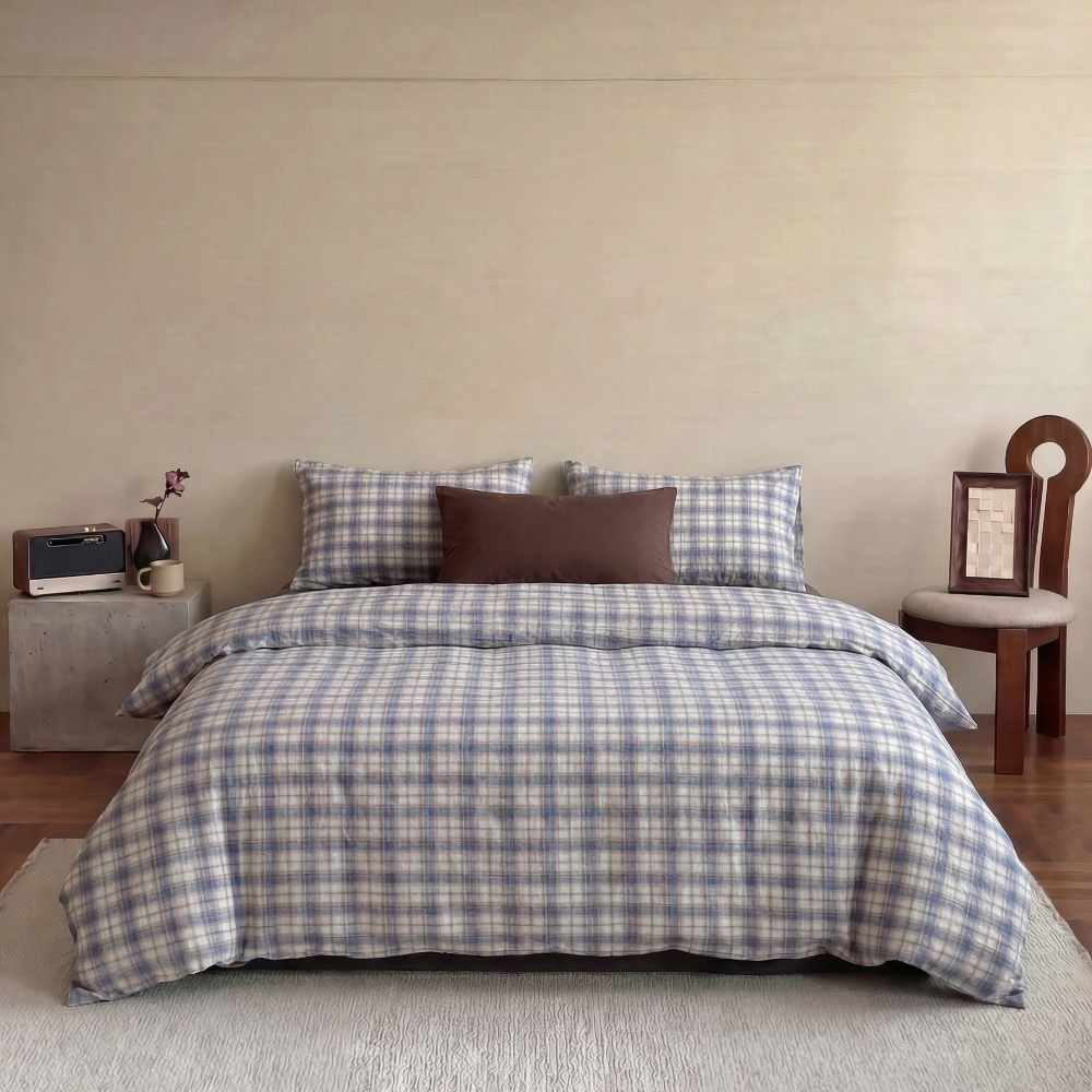 Levi Gingham Bedding Set