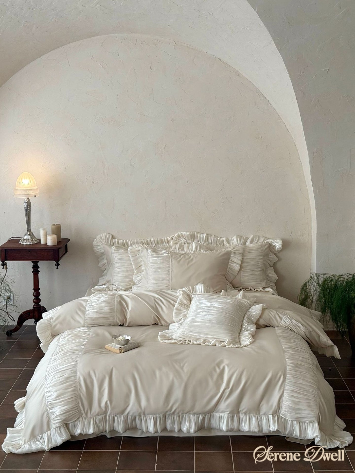Josephine Pleated Ruffle Bedding Set
