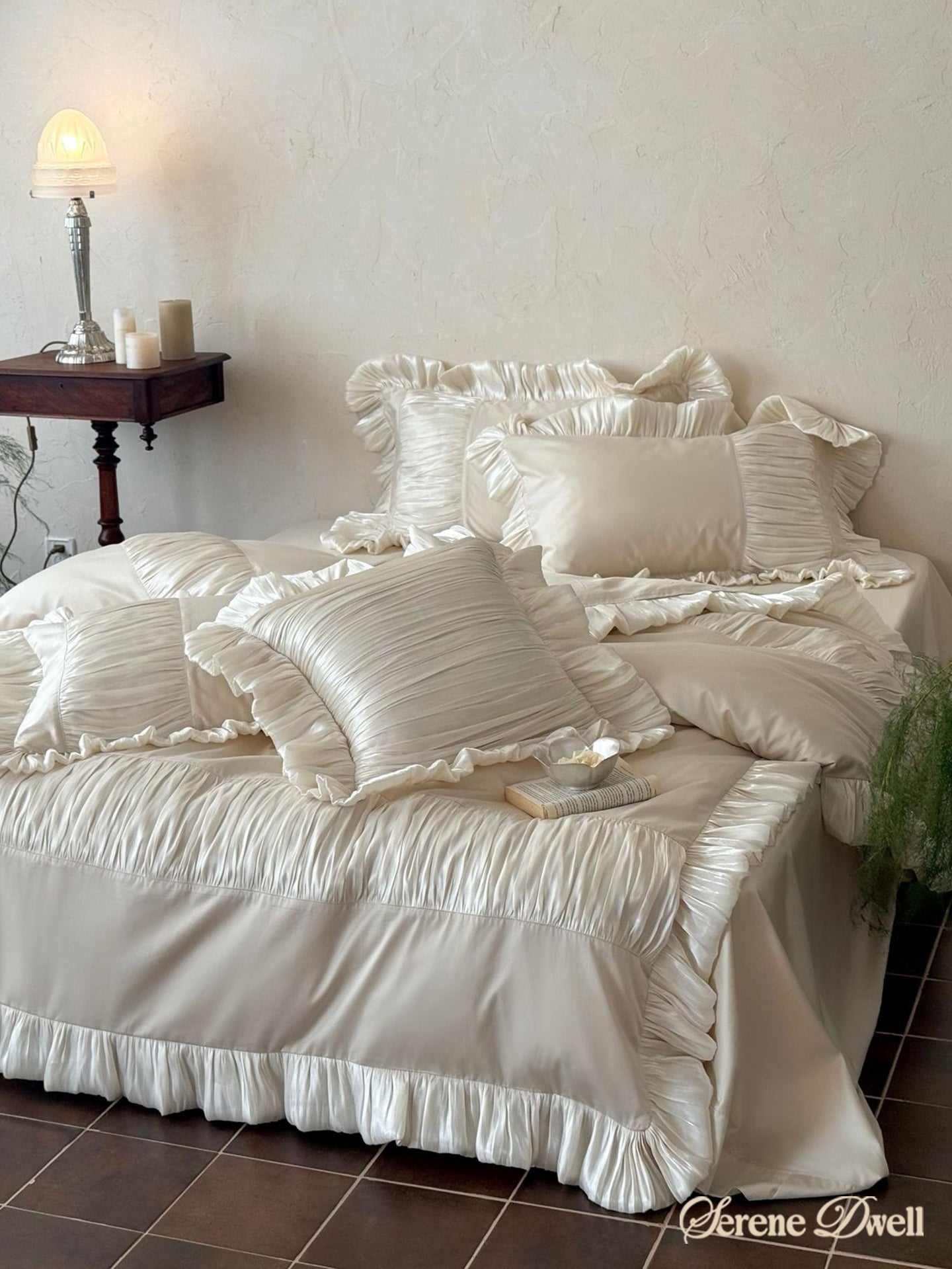 Josephine Pleated Ruffle Bedding Set