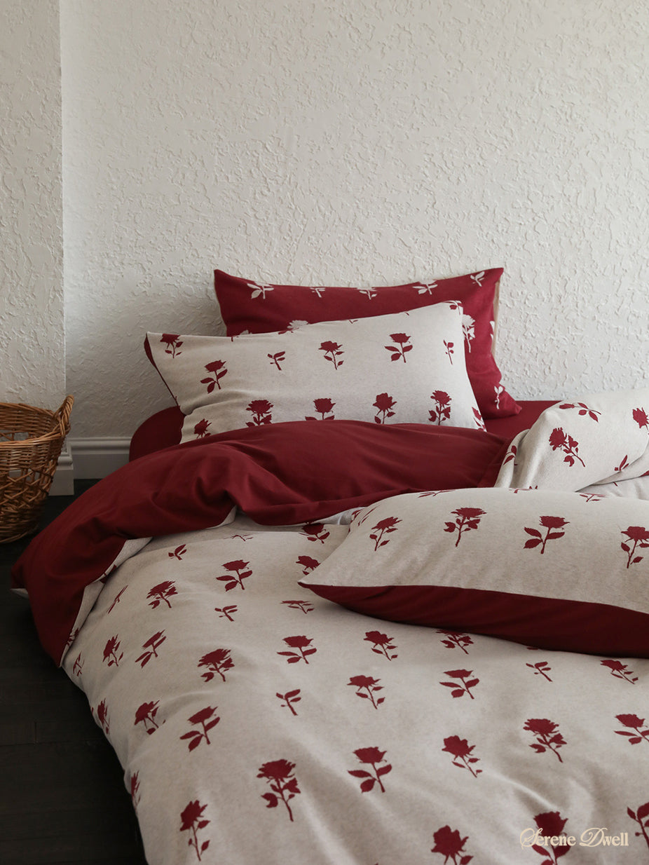 Nadia Floral Jacquard Bedding Set