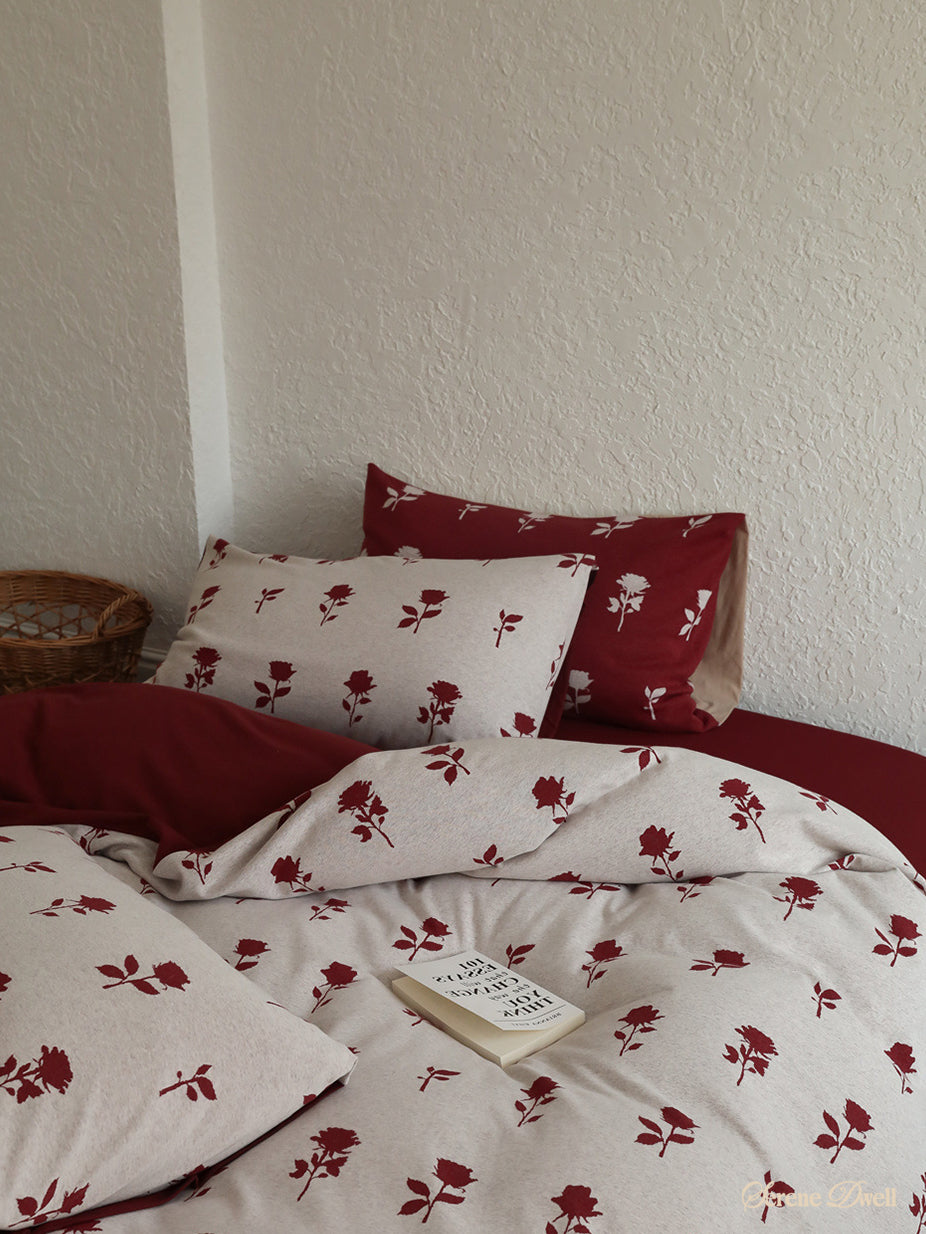Nadia Floral Jacquard Bedding Set