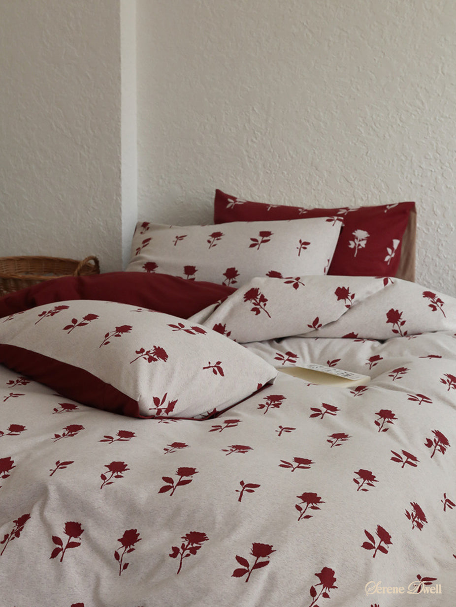 Nadia Floral Jacquard Bedding Set