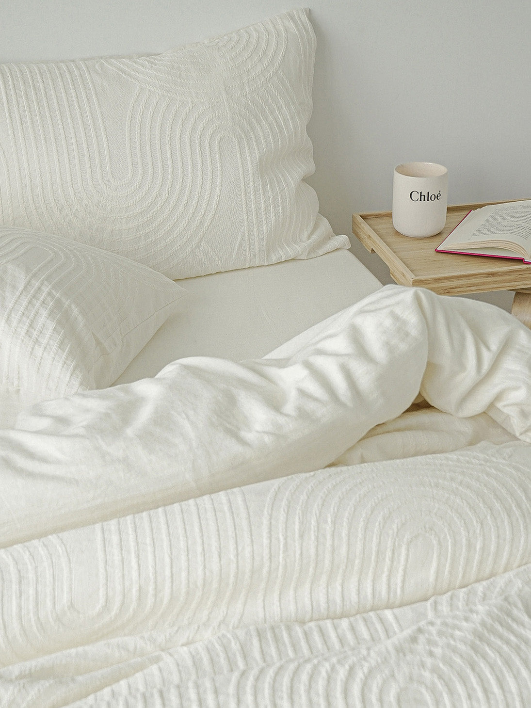 Jacquard Geometric Bedding Set