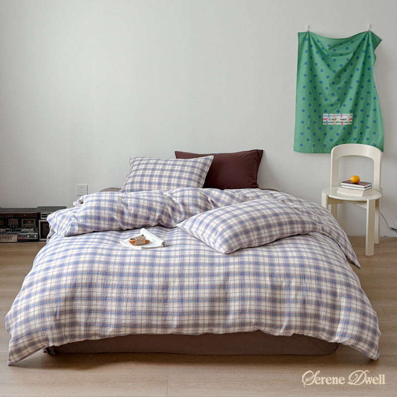 Levi Gingham Bedding Set