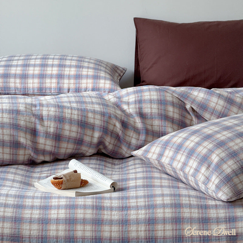 Levi Gingham Bedding Set