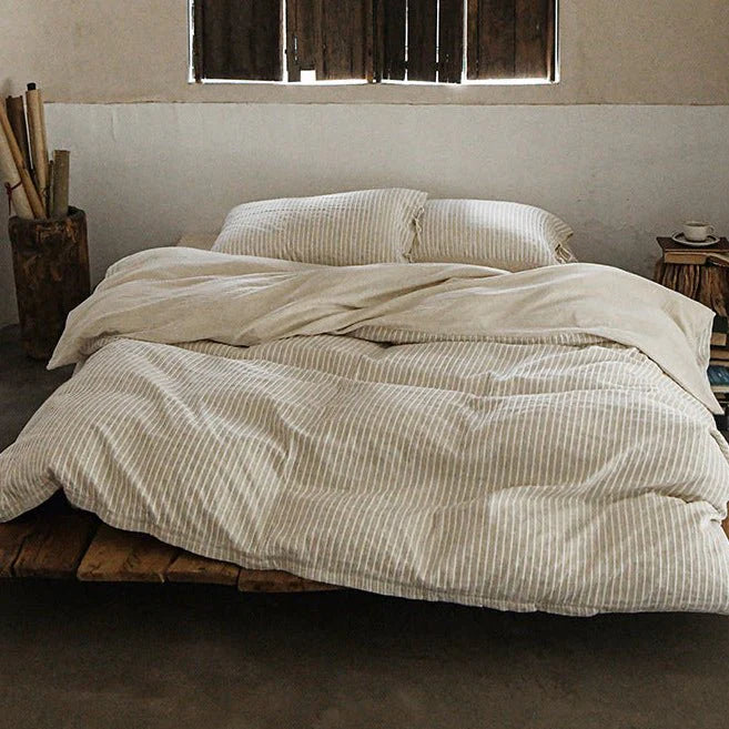 Silas Striped Jacquard Bedding Set
