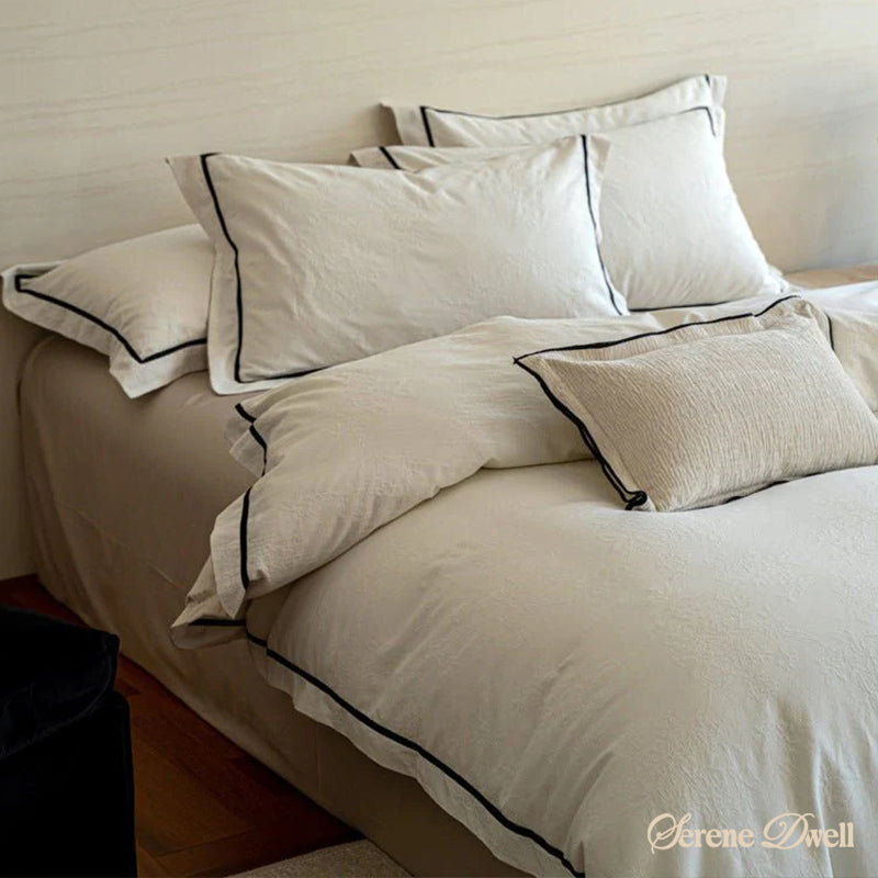 Dahlia Jacquard Bedding Set