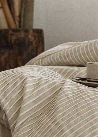 Silas Striped Jacquard Bedding Set